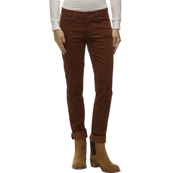 [8]Prana WMN Trinity Corduory Skinny Pants Paisley Organic Cotton - Picture 2 of 11